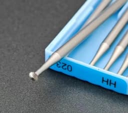 HH Knife Edge Cutter Mini Steel Bur 45° Jewelry Making Flush Stone Setting Seat Prongs Hart Burs 6pcs/box