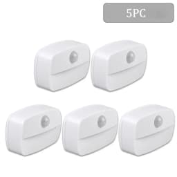 LED Night Light with Motion Sensor Cabinet Lamp Wireless Bedside Nightlight Battery Power For Bedroom Closet Stairs Lighting