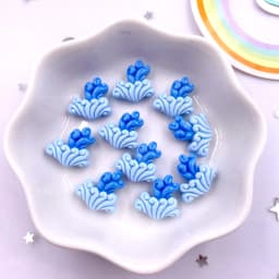 30pcs Colorful Resin Mini Turtles Crabs Fish Starfish Seahorses Seaweed Marine Organism Figurine Flatback Scrapbook Crafts DIY
