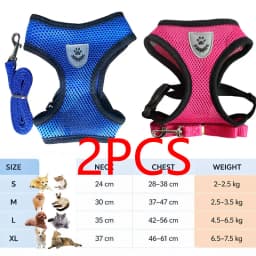 Cat Leash and Harness Cat Tent Kitten Harness Strap for Cats Neck Belt Anti Escape Pets Vest Harness Dog Neck Belt MBD01