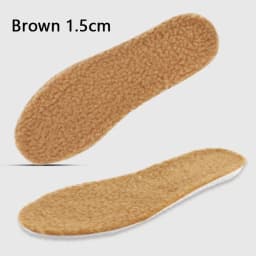 1 Pair Winter Warm Height Increase Insoles, Sports Shock Absorption Shoe Pads for Men & Women, Shoe Accessories