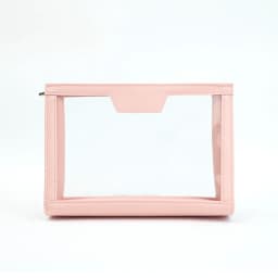 Customized Name Skin Care Storage Bag, PVC Spliced Leather, Travel Large-Capacity Waterproof Makeup Bag, Toiletry Bag