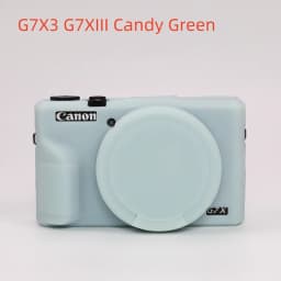For SX740 HS Digital Camera Case Silicone Cover For Canon G7X Mark II III G7X2 G7X3 SX730 SX740HS Soft Protector Bag