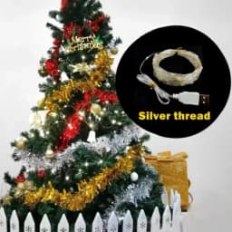 30M 20M Waterproof USB LED Lights String Copper Wire Fairy Garland Light Lamp Christmas Wedding Party Holiday Lighting Decor