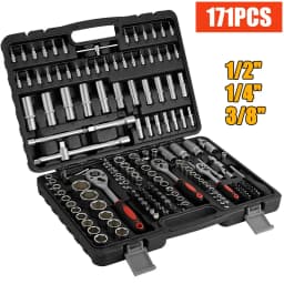 Ratchet Socket Wrench Set Car Repair Tool Ratchet Torque Wrench Combo Kit 1/4 3/8 1/2 Ratchet Spanner Screwdriver Bits Hand Tool