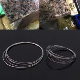 Superfine Diamond Cutting Wire, 1m DIY Tool, Copy Saw Blades, Jade Metal, Marble, Granite, Stone, Glass, Wood, Jewelry, Wire Saw