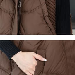A-word Vest Down Cotton Padded Jackets Short Waistcoat Mid-Length Slim Hooded Autumn Winter Jackets Solid Women's Coats Trend