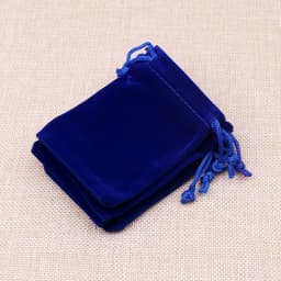 10pcs 2 Sizes Packing Drawstring Velvet Pouch Sachet Gift Bag For Jewelry Wedding Things Party Bead Container Storage Wholesale