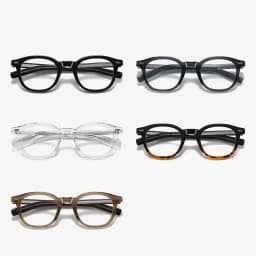 High Quality Spectacles Frame Unisex Ultralight TR90 Ellipse Rivet Glasses Frame High Definition Anti Blue Light Optical Eyewear