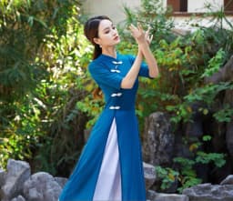 Red National Dance Costume Mesh Outfit Performance Practice Uniform White Net Shirt Square Dancing Traditional Costume Women