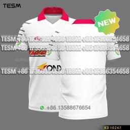 Men Red Retro Polo Collar Soccer Jersey 3D Print Short Sleeve T-shirt Breathable Football Training Tops Unisex Sports Streetw