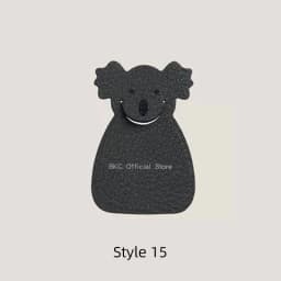 Cute Handmade Sheepskin Animal Bookmarks | Bag Sticker & Pendant | Creative Bag Accessory Gift