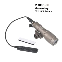 Tactical Surefire M300 M300B M300C Powerful Flashlight Tactical SF Mini Torch Scout LED Light with Dual Function Switch