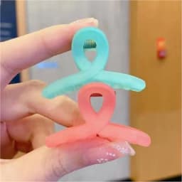 Small Size Shark Clip Ponytail Height Fixed Gadget Small Jaw Clip Bang Clip Accessories High Sense Clip Headdress Hairpin Female