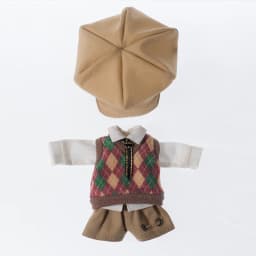 Ob11 Doll British Style Vest Set Doll School Uniform Doll Peaked Cap Accessories For Ymy, Nendoroids P9, 1/12 Bjd, Gsc, Molly