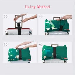 Adjustable luggage strap, elastic shoulder strap, luggage travel safety belt, luggage accessories