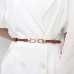 Thin Retro Gold Buckle Adjustable Women Belts Pu Leather Fashion Wild Skinny Waistbands Dress Jeans Pants Decorative Straps
