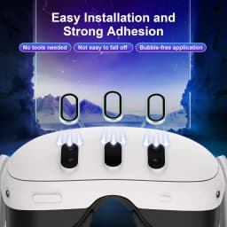 Camera Lens Protector for Meta Quest 3 Tempered Glass Lens Cover Anti-scratch Len Protective Films for Meta Quest3 Accessories