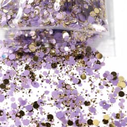 50g Holographic Mixed Hexagon Shape Chunky Irediscent Nail Art Glitter Flakes Laser Sparkly Sequins Slices Nail Art Decoration