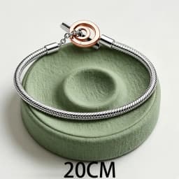 2026 New 925 Silver Heart Shaped Multi Winding Women's Tennis Sliding Bracelet Display Tool DIY Exquisite Charm Jewelry Gift