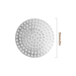 Leeseph 51/53/58 mm Stainless Steel Puck Screen, Reusable, Double Fine Filter for Coffee Machine Espresso Accessories