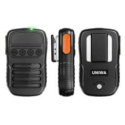 NEW UNIWA BM008 Zello SOS PTT Button Microphone 1800mAh BT Professional Handheld Universal for Mobile Phones and Walkie Talkie