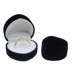 Earring Packaging Box Plush Jewelry Display Case Velvet Jewelry Box Luxurious Valentine'S Day Gift Box For Wedding Anniversary