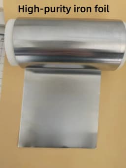 High-Purity Iron Foil FE 99.9% Width 100mm/200mm Length 1m Iron Plate 100x100mm Pure Metal Foil for Electronics Laboratory Use