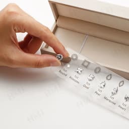 HMJ Jewelry Tools Caliper Diamond Carat Size Shape Customize Comparison Magnetic Ring Gem Base 10 Cuts 0.5-6CT for Jewelry Store