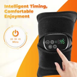 Multifunctional Cordless Massage Pad 660nm & 850nm Light Portable LED Light Wrap Pad for Knee Back Shoulder Waist Joint Relax