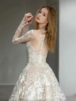 Customzied Wedding Dress Newest A Line For Bride Sweetheart With Detachable Jacket Full Sleeves Plus Sizes Vestidos De Novias
