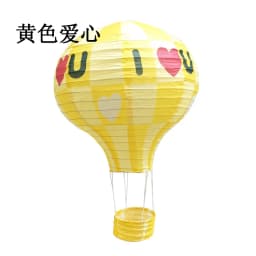1pc Ceremony Holiday Party Folding Paper Lantern Hot Air Balloon Shape 30/40cm Pink Blue For Kids Baptism Birthday Wedding Decor