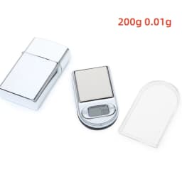 Mini Pocket Lighter Scale 50g/100g/200g Precision Digital Scales for For Jewelry Diamond Reloading Kitchen 0.01g Weight