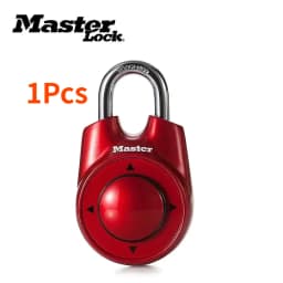 Master Lock 1500ID Portable Padlock Escape Room Gym School Club Cabinet Lock Combination Code Directional Keyless Door Lock
