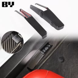 For Chevrolet Corvette C8 2020-2024 Car Accessory ABS Carbon Fiber Car Console Gear Shift Panel Cover door armrest Trim Sticker