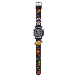 UTHAI C11 Children's Electronic Watch Waterproof Alarm Clock Kids Boy Student Multi-functional Cartoon Sports Astronaut Planet