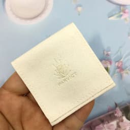 50pcs SHEEPSEW Microfiber Jewellery Envelope Pouches Custom Deboss Logo Multi Colors Jewelry Packaging Bag For Bridesmaid
