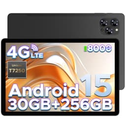DOOGEE Tab G6 2 in 1 Tablet PC 4G LTE 11 Inch Android 15 30GB RAM(6+24) 256GB ROM 8000mAh Battery Support Widevine L1 Tablet PC