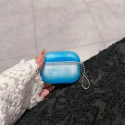 Luminous Shiny Quicksand Earphone Case Cover For AirPods Pro 4 3 2 1 Luxury Headphone Moving Sand Funda Protective Hard Bag
