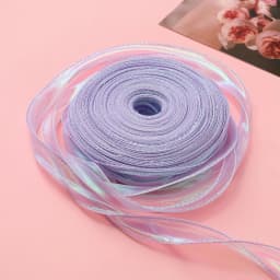 1 Meter Silk Ribbon Organza Satin For DIY Craft Gift Jewelry Packaging Decoration Wedding Bouquets Wreath Sewing Supplies