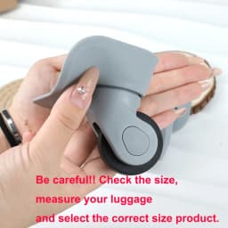 Replacement Luggage Wheels for Suitcases Repair Hand Spinner Caster Replacement Rubber Wheels Trolley Parts For Customs Box