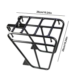 Mountain Road Bike Front Cargo Rack Bicycle Front Fork Luggage Bracket Adjustable Bike Side Mount Bag Stand Cycling Accessories