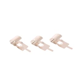 50pcs/set 2*0.7cm Spring Steel 18650 Battery Clip 18650 Battery Holder Battery Contact Battery Insert Accessories
