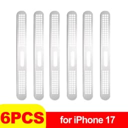 2/10PCS Metal Speaker Dust Sticker for IPhone 17 Pro Max Air 17PM 17Pro Speaker Protective Cover Mesh Dustproof Net For iPhone17