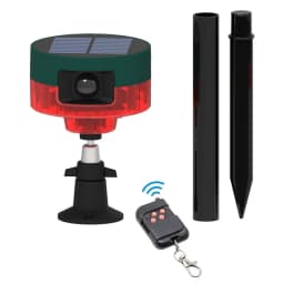 Solar Outdoor Motion Alarm For 360 Degree Infrared Sensor Sound& Light Alarm Light Herramientas Taladros Power Tool Sets
