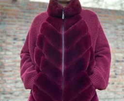 Black Friday Bestseller | Winter Rex Rabbit Fur Sweater Jacket | LAST STOCK • Lock Price | In Stock Select Sizes Only 250811