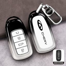 Car Accessories TPU Key Case Holder Cover Chain For Chery Ebro JAECOO Omoda 5 Tiggo 7 8 9 Plus Pro Arrizo 6 8 Interior Key Shell