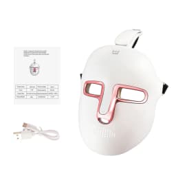 Wireless 7 Colors Face LED Mask Photon Facal Beauty Mask Skin Rejuvenation Anti Acne Repair Skin Tightening Anti Aging Skin Care