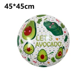Cartoon Fruit Watermelon Pineapple Orange Birthday Balloons Wedding Holiday Festival Party Decoration Foil Balloon
