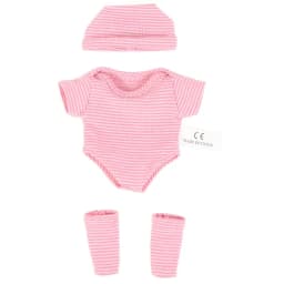 Doll Clothes for 8Inch 20cm Baby Dolls DIY Doll Accessories for Reborn Baby Dolls Sweater Jumpsuit Clothes for Mini Newborn Doll